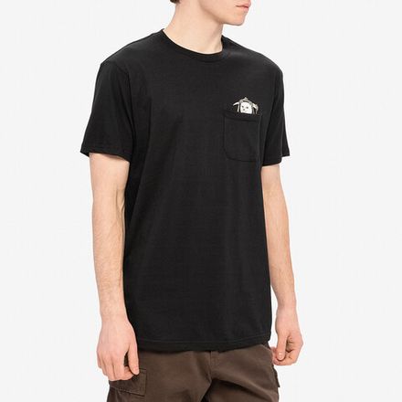 Купить Футболка Rip N Dip Grim Nermer Pocket Tee Black
