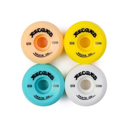 Колеса для скейтборда RECORD LOGO RAINBOW (ASSORTED) 55MM 101A