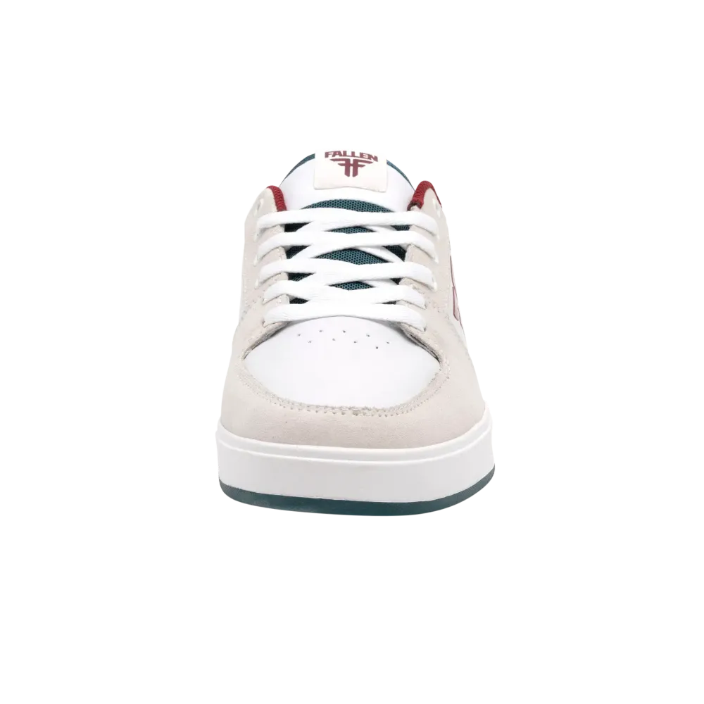 Кеды Fallen PATRIOT - WHITE/TEAL/BURGUNDY
