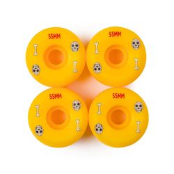 Колеса для скейтборда RECORD URGESELLESCHAFT (YELLOW) 55MM