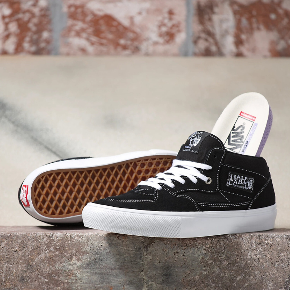 Кеды Vans MN SKATE HALF CAB Black/White