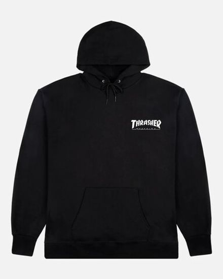 Купить Толстовка THRASHER LITTLE THRASHER BLACK