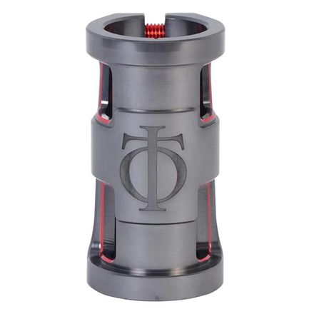 Купить Зажим для трюкового самоката Oath Carcass SCS (серый / красный)