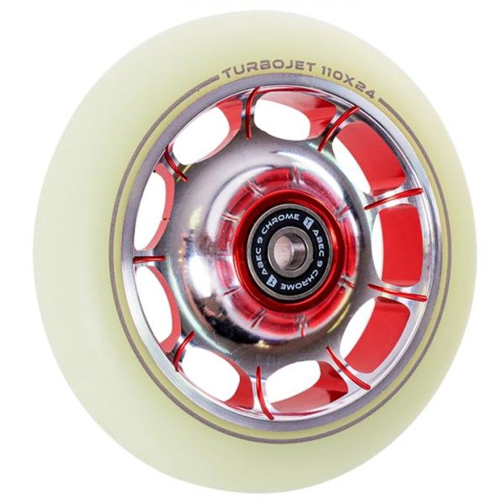 Колеса для трюкового самоката Tech Team 110*24мм Turbojet grey