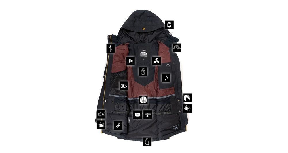 Куртка Horsefeathers KASSIA JACKET black