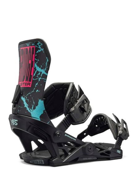 Купить Крепления для сноуборда YES Airmaster Fridge Black