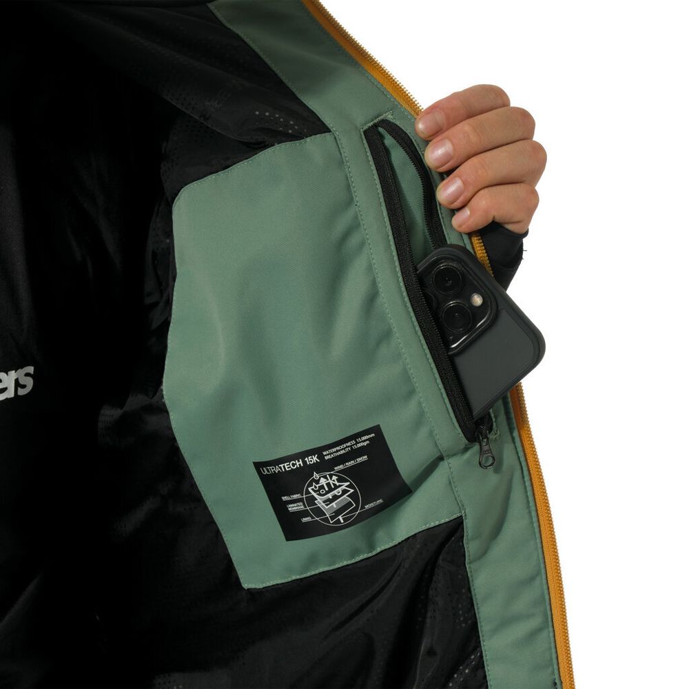 Куртка Horsefeathers RECON JACKET (iceberg green/black)