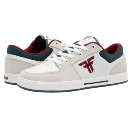 Купить Кеды Fallen PATRIOT - WHITE/TEAL/BURGUNDY