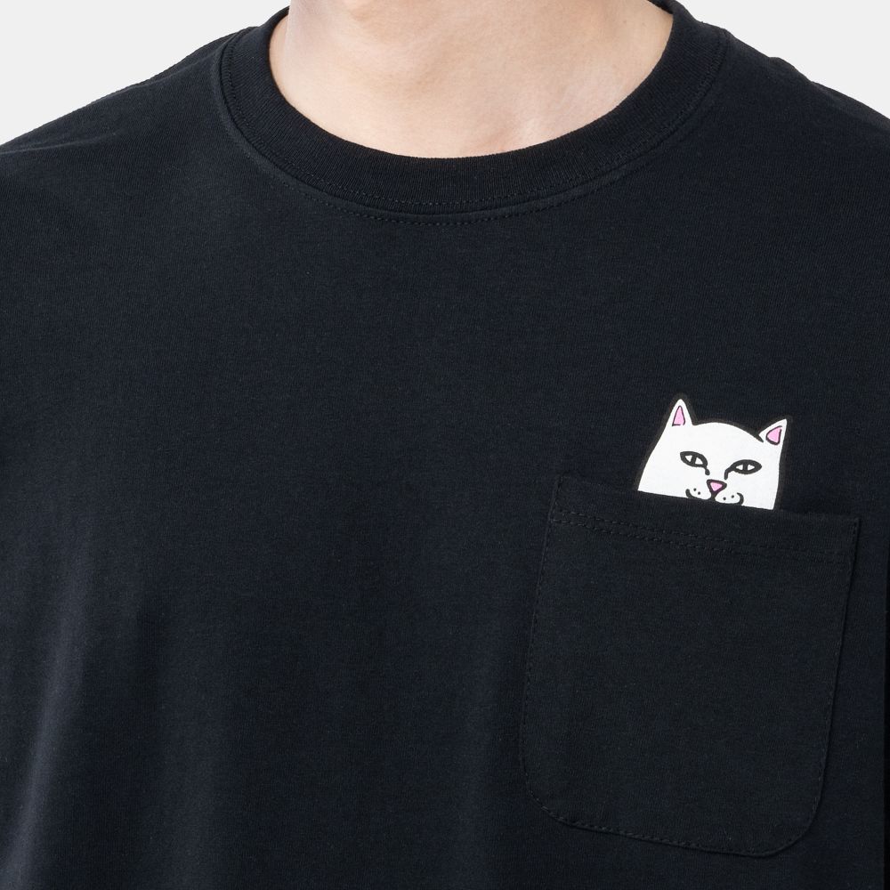 Лонгслив Ripndip Lord Nermal L/S Pocket Tee (Black)