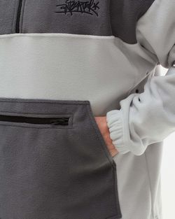 Толстовка ANTEATER Hoodie-FLEECE-Combo-Grey