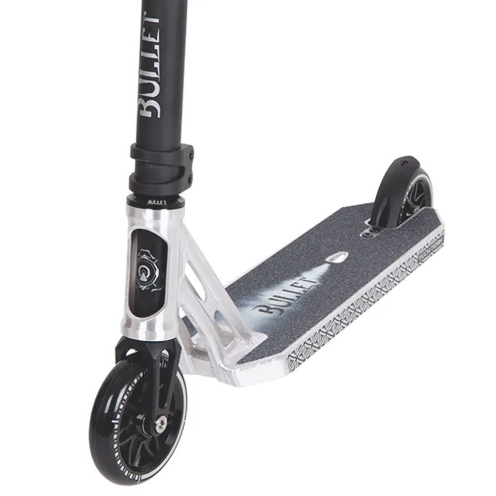 Трюковой самокат Tech Team Bullet полированный / raw brushed)