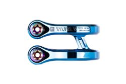Зажим для трюкового самоката Ethic sylphe double clamp V2 34.9 chrome blue