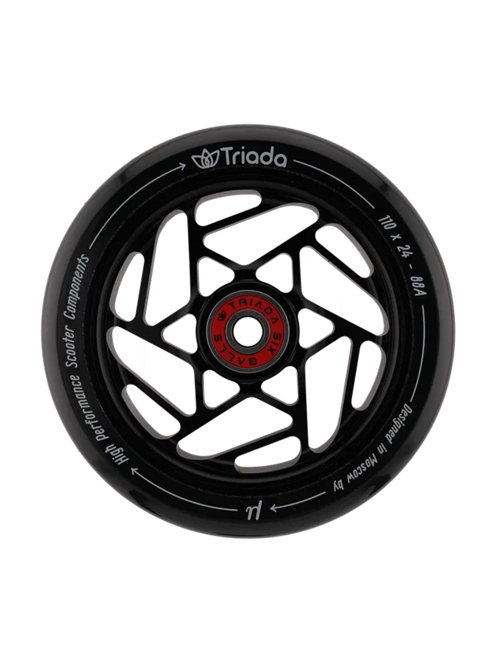 Колеса для трюкового самоката Triada Epsilon black