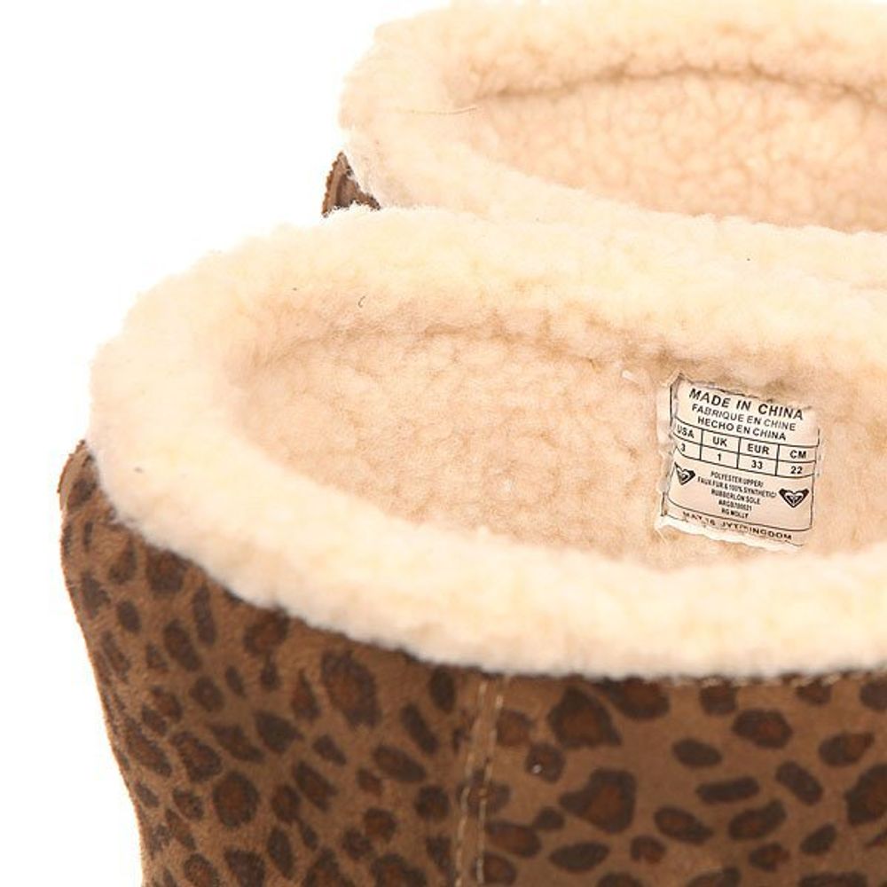 Угги дет Roxy RG MOLLY G BOOT CHE CHEETAH PRINT