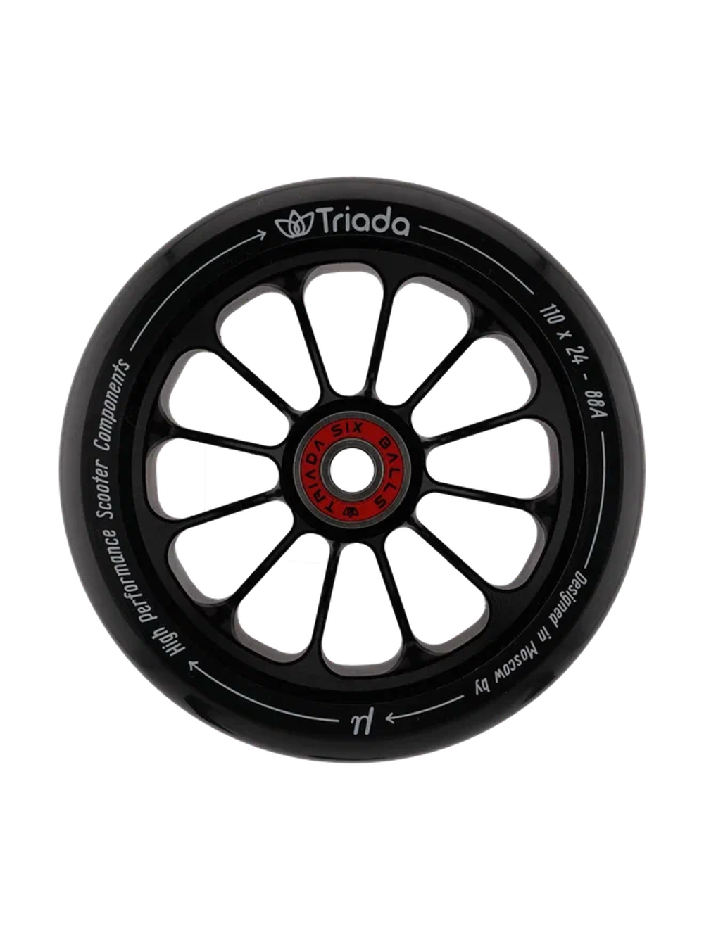 Колеса для трюкового самоката Triada Devious black