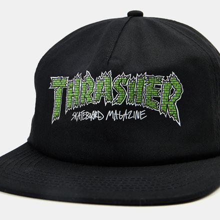 Купить Кепка Thrasher BRICK BLACK SNAPBACK