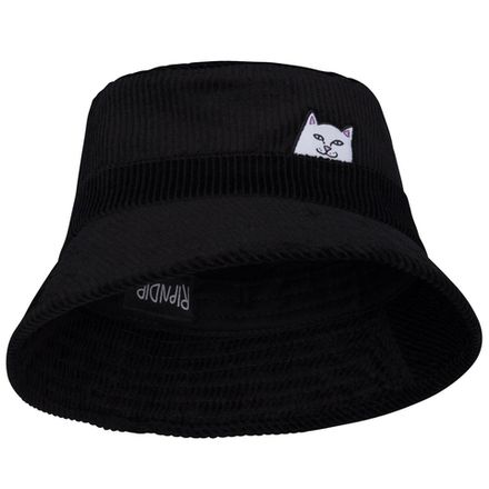 Купить Панама Rip N Dip Lord Nermal Corduroy Bucket Hat Black