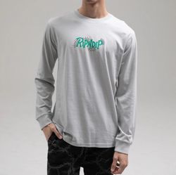 Лонгслив Ripndip Travis Long Sleeve Grey