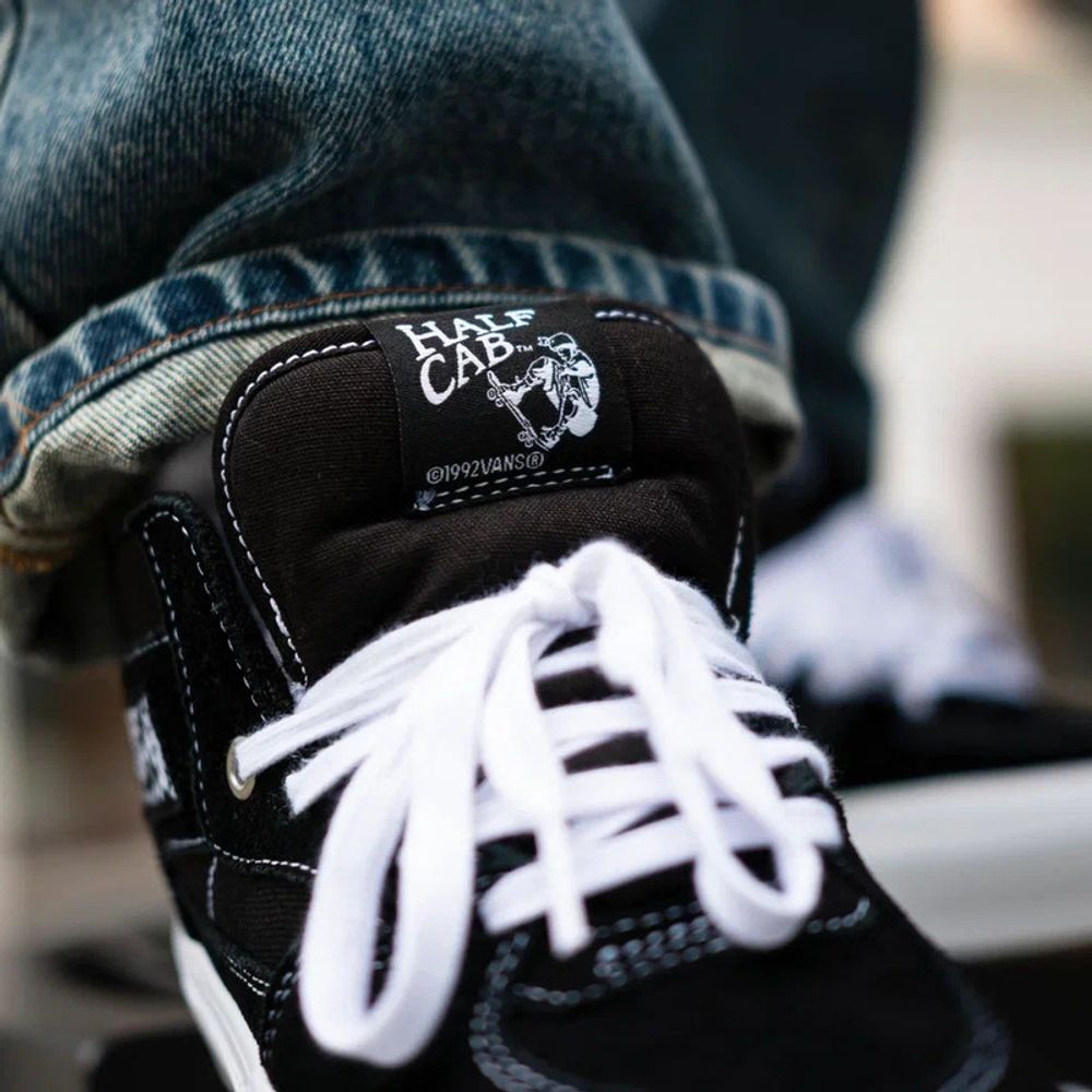 Кеды Vans MN SKATE HALF CAB Black/White