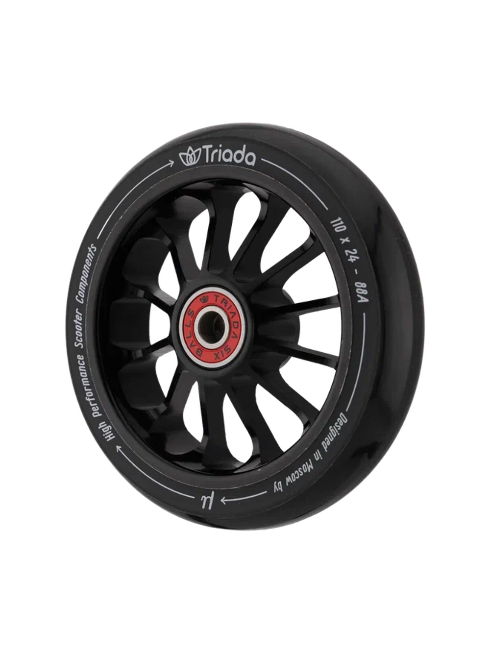 Колеса для трюкового самоката Triada Asymetric black