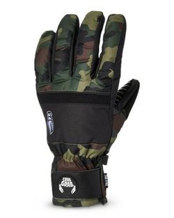 Перчатки CRABGRAB FIVE (FW23) WOODLAND CAMO