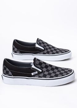 Слипоны Vans UA Classic Slip-On Black/Pewter Checkerboard
