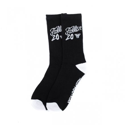 Купить Носки Fallen 20 YEARS SOCK - BLACK / WHITE