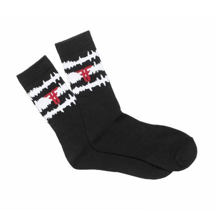 Купить Носки Fallen STATIC SOCK - BLACK / WHITE