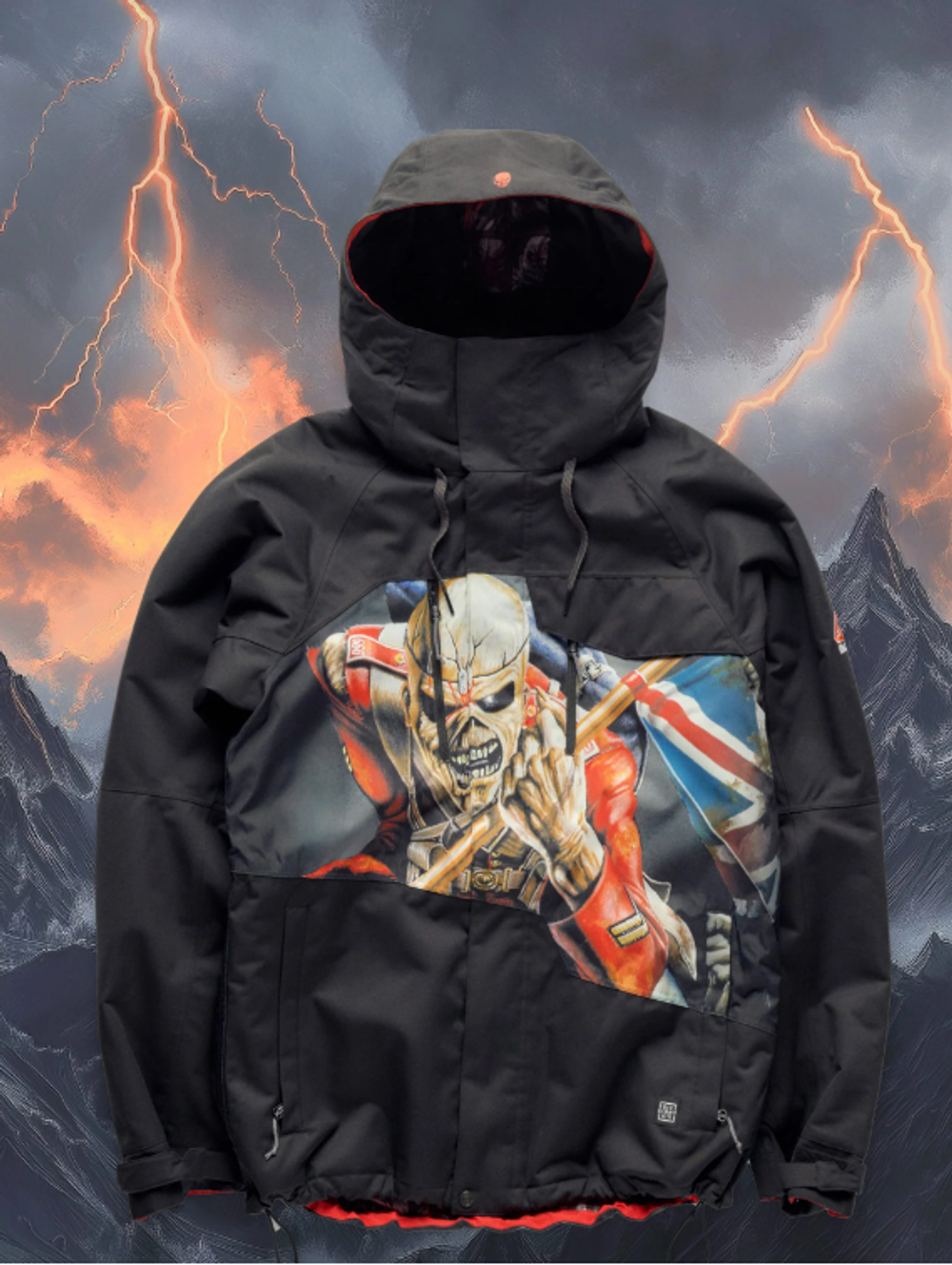Куртка 686 MNS GEO JACKET IRON MAIDEN TROOPER BLACK