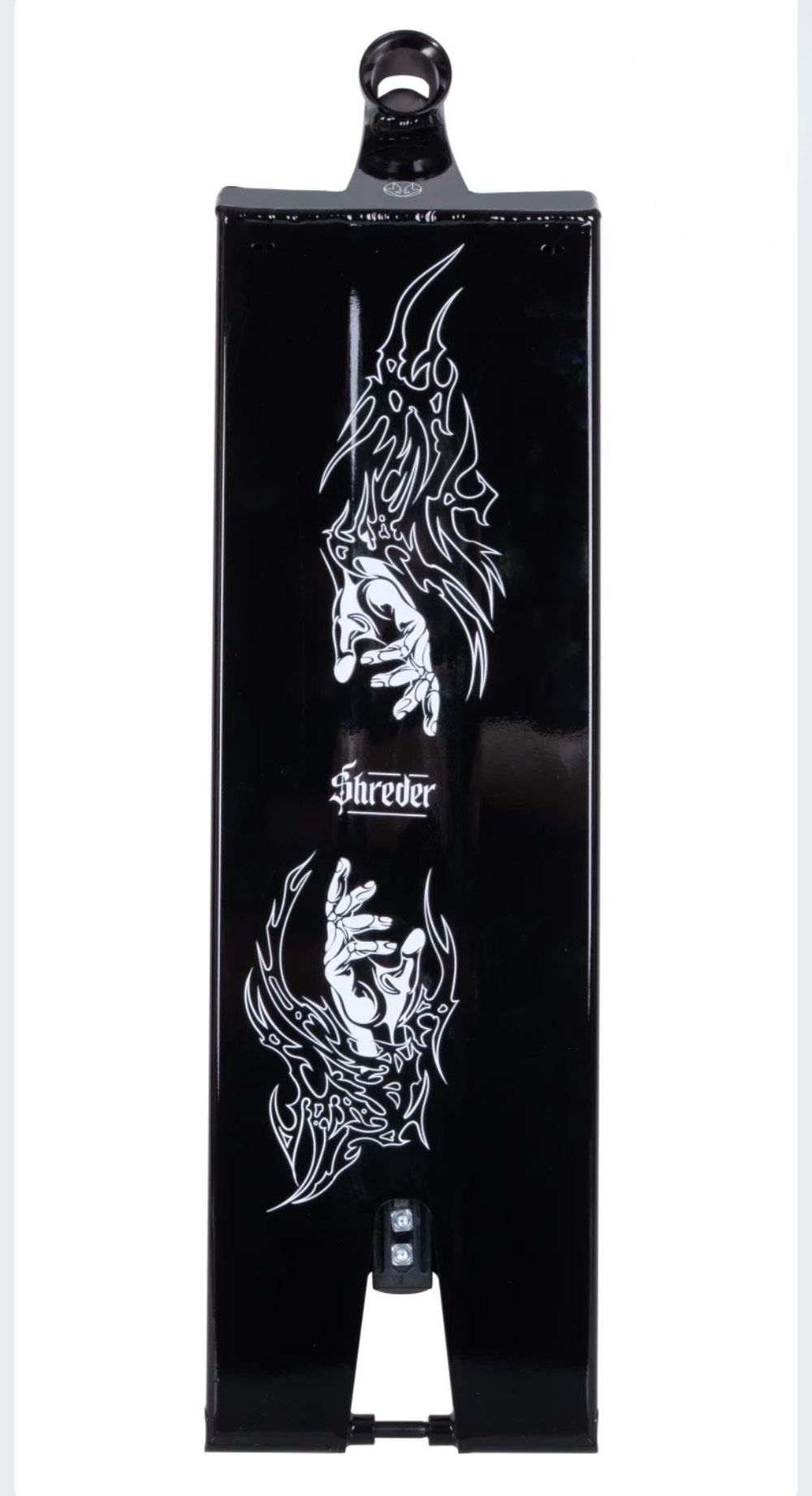 Дека для трюкового самоката Tech Team Shreder 7x23 (черный / black)