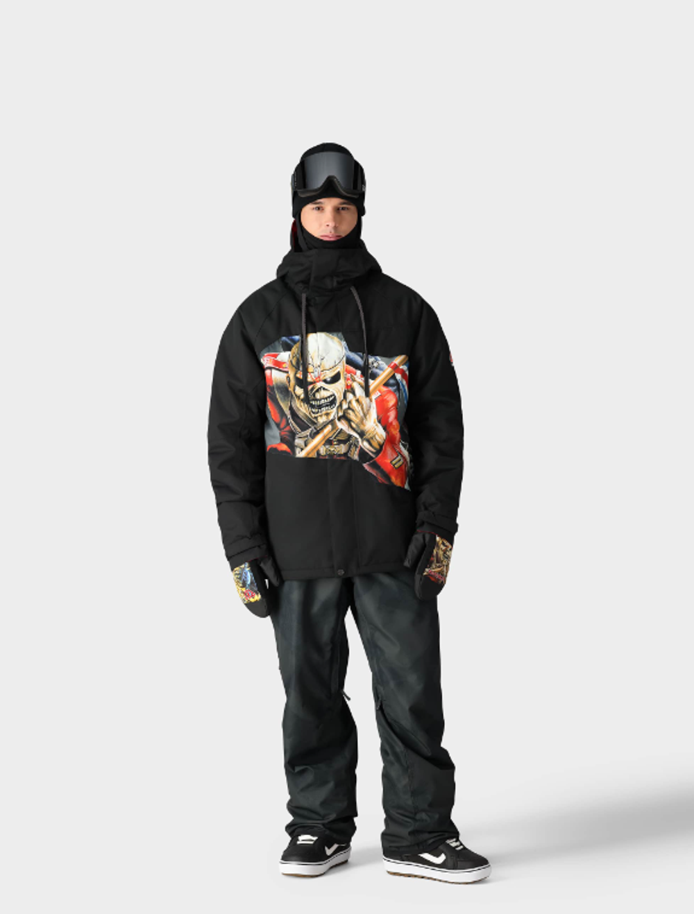 Куртка 686 MNS GEO JACKET IRON MAIDEN TROOPER BLACK