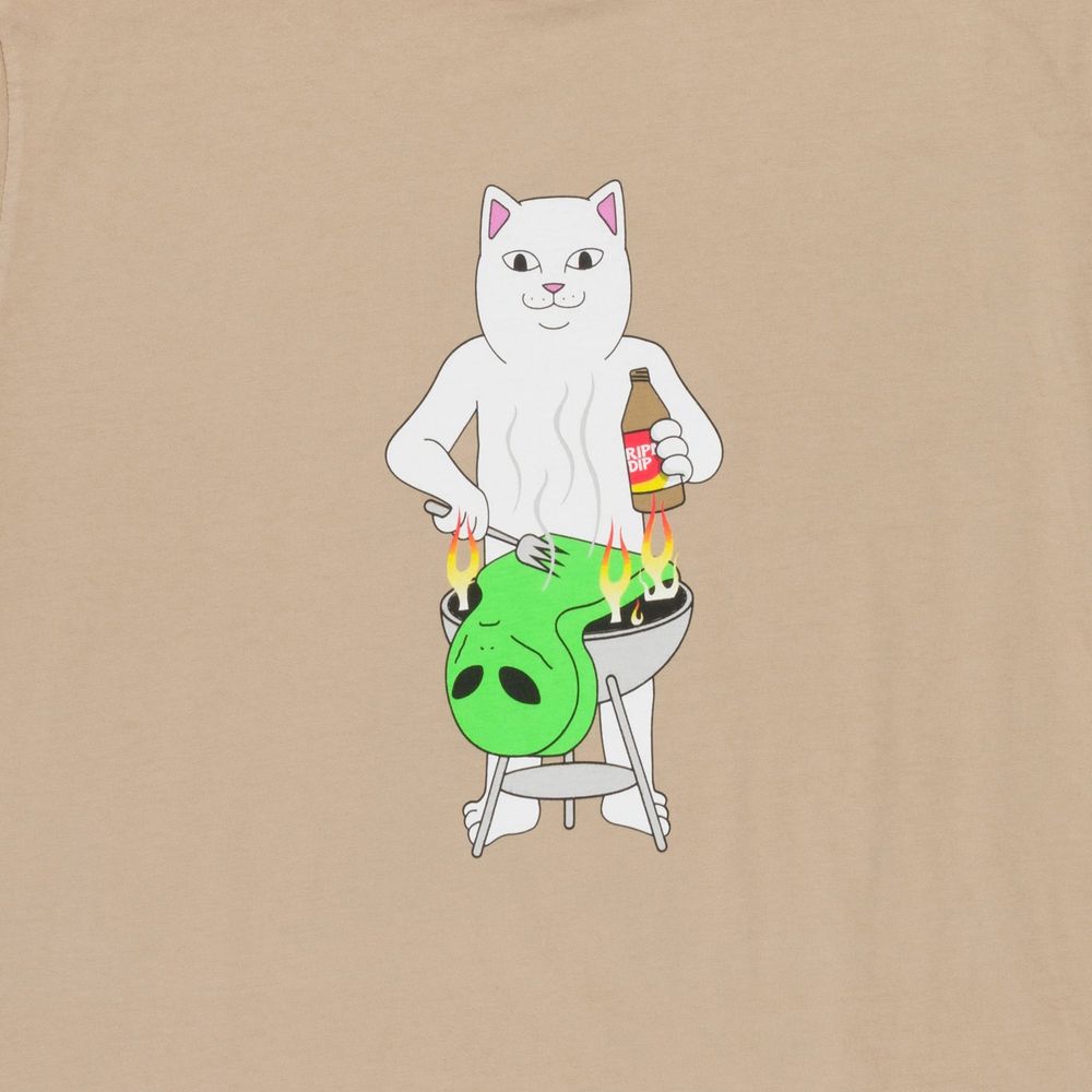 Футболка Ripndip BBQ Day Tee (Almond)