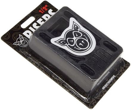 Купить Подкладки для скейтборда Pig Piles 1/2" Hard Risers Black