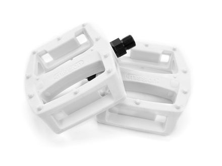 Купить Педали для BMX Mission Impulse насыпные (белый)