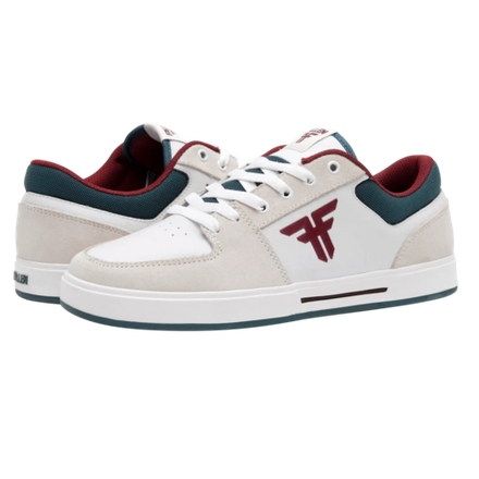 Купить Кеды Fallen PATRIOT - WHITE/TEAL/BURGUNDY