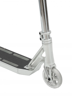 Трюковой самокат Комета Гелиос v2 серебро