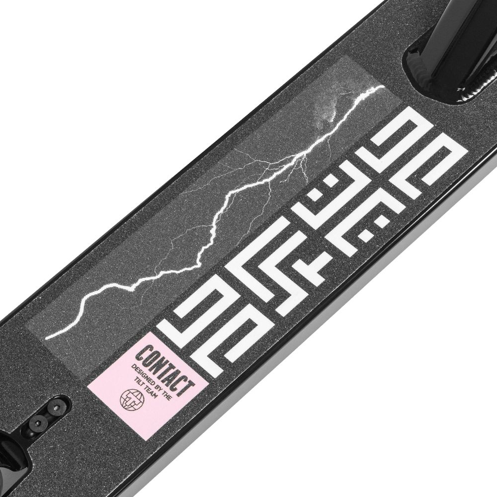 Трюковой самокат Tilt Contact (черный/хром)