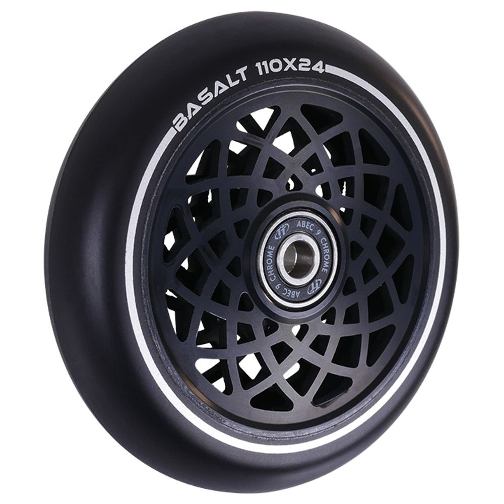 Колеса для трюкового самоката Tech Team 110*24мм, Basalt, black