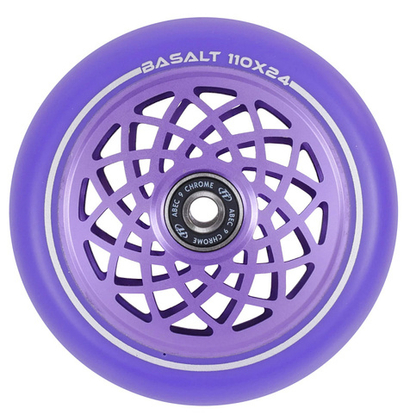 Колеса для самоката Tech Team 110*24 мм, Basalt, purple