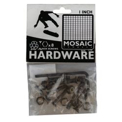 Винты MOSAIC MOUNTING BOLTS ALLEN (SS) (BLACK, 1