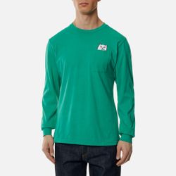 Лонгслив Ripndip Lord Nermal Pocket Tee Long Sleeve Teal