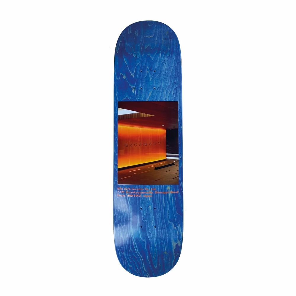 Дека для скейтборда Magamaev Skate elite curb sessions blue 8.5