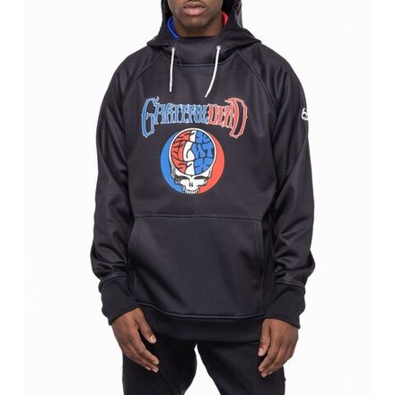 Купить Толстовка 686 MNS BONDED FLC PULLOVER HOODY (FW23) (GRATEFUL DEAD BLACK)