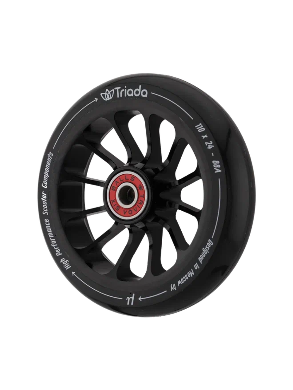 Колеса для трюкового самоката Triada Asymetric black