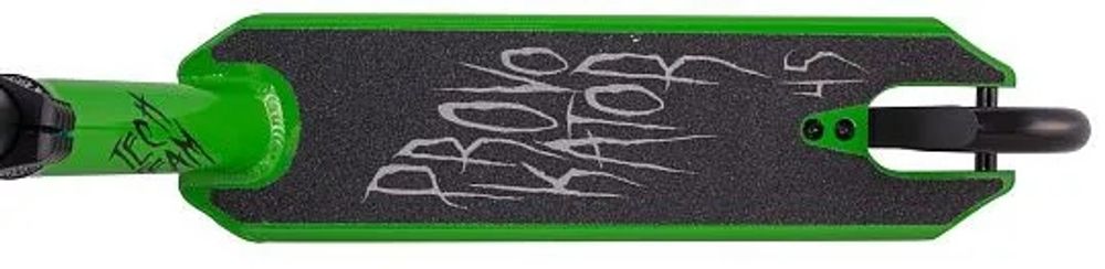 Трюковой самокат Tech Team Provokator 45 (зеленый-черный / green-black)