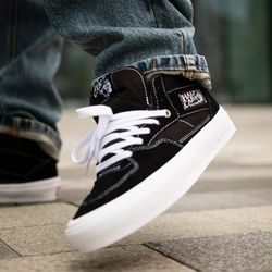 Кеды Vans MN SKATE HALF CAB Black/White