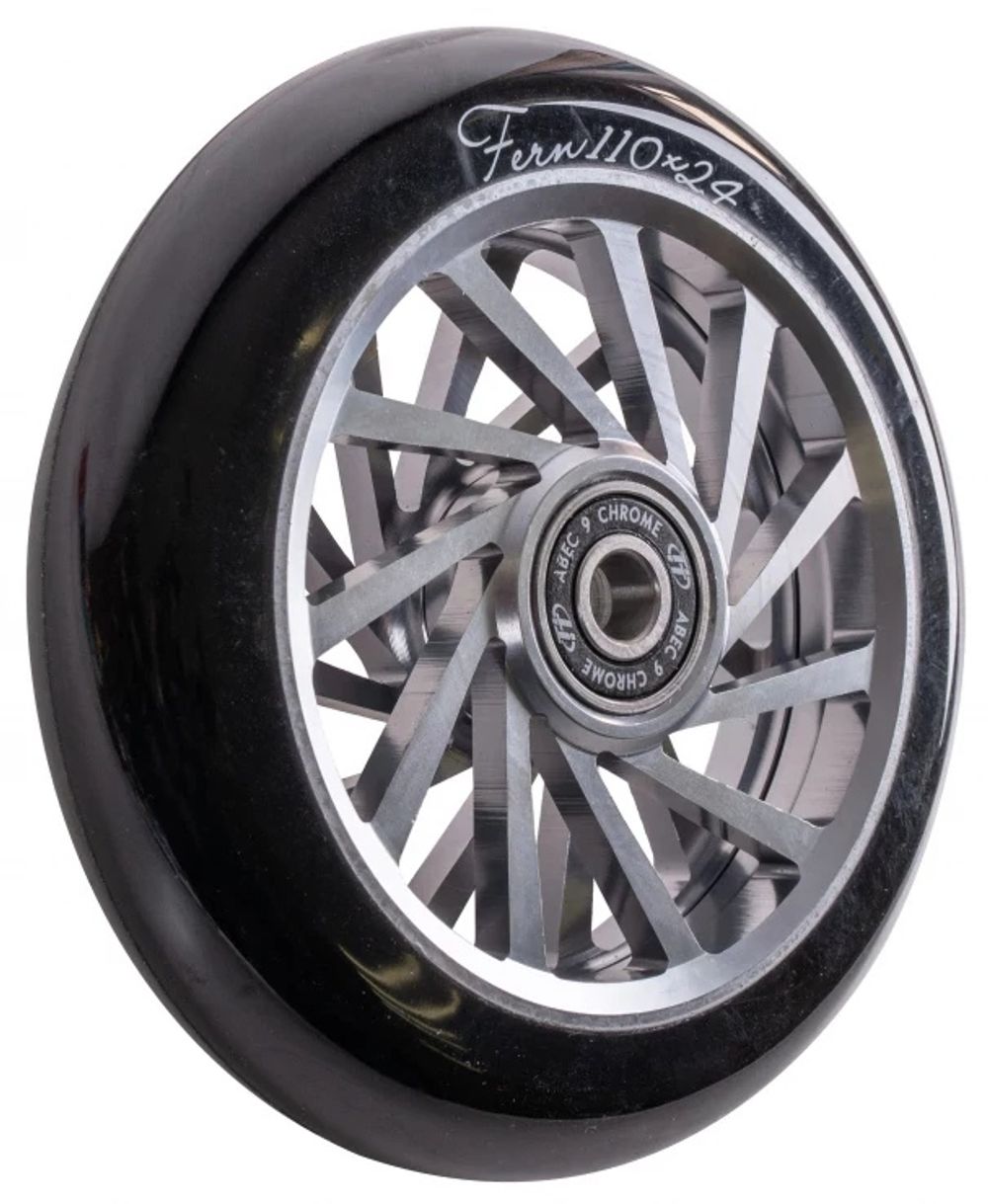 Колеса для трюкового самоката Tech Team 110*24мм, Fern, black