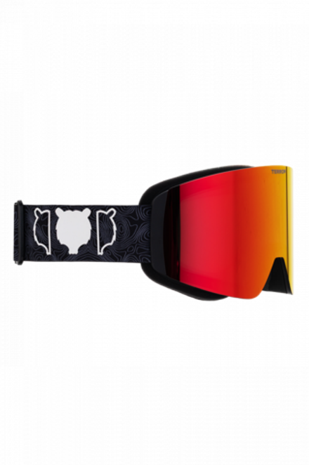 Купить Маска TERRO T3- PEAKPRO Black-Red