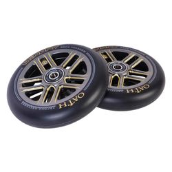 Колеса для трюкового самоката Oath Binary 110x24 пара (серый /красный)