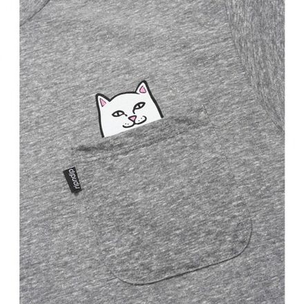 Купить Футболка Ripndip SP24 Lord Nermal S/S Pocket Tee Heather Grey